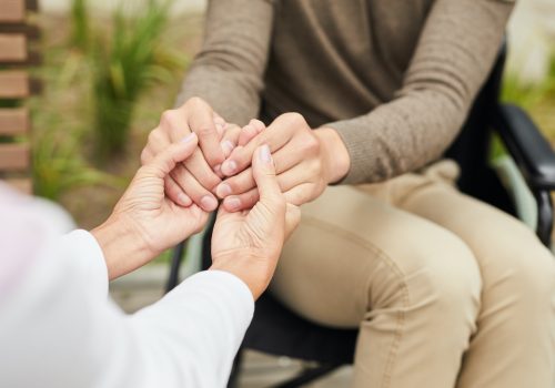 Taking care of disabled patient